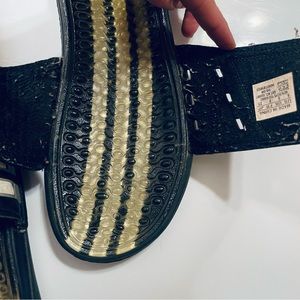 mens adidas velcro slides